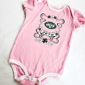 Team Apparel || Pink Jets Onesie